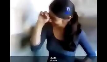 Hot Desi female removing