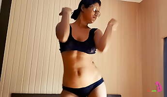 indiano, donna solista, striptease