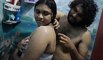 Indian Step Sisterinlaw Hot Bathtub Romance