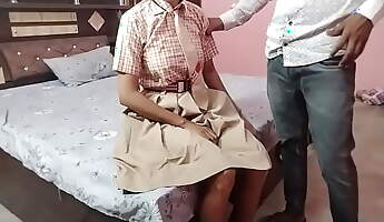 Indian Desi Village School Dame Outdoor Romp Viral Movie Indian Hot Dame Romp Movie